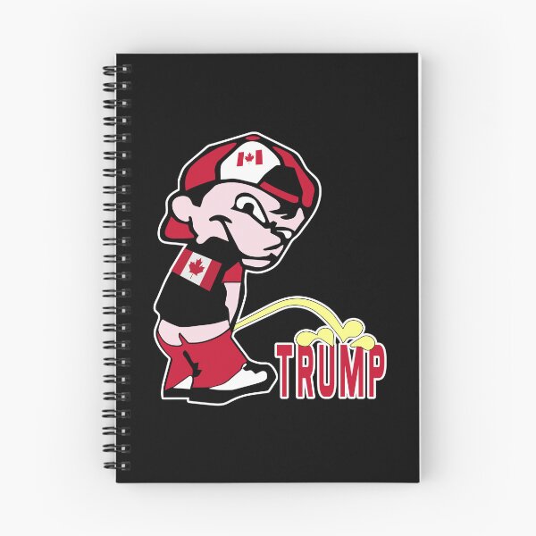 Item preview, Canada Piss On Trump Stickers designed and sold by EthosWear.