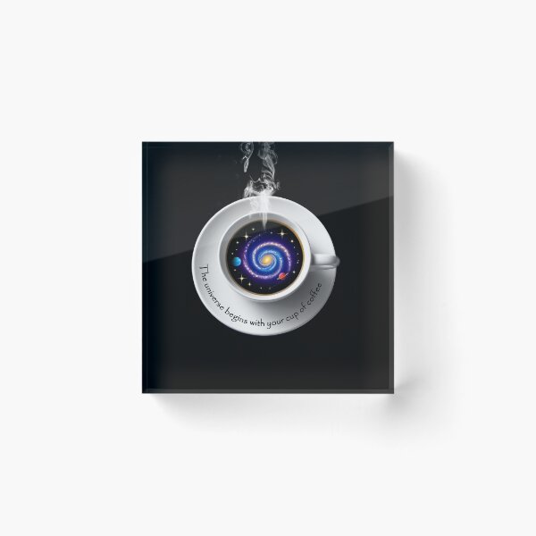 Item preview, Galaxy in a Coffee Cup - Space Lover’s Cosmic Coffee designed and sold by tkhrbika.