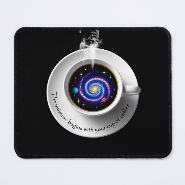 Item preview, Galaxy in a Coffee Cup - Space Lover’s Cosmic Coffee designed and sold by tkhrbika.