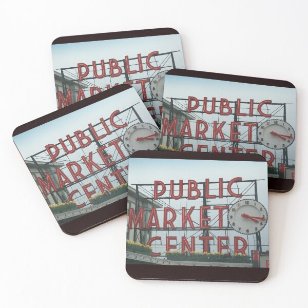 Item preview, Seattle Signs Staple (Public Market Center) designed and sold by Naturallyzen.
