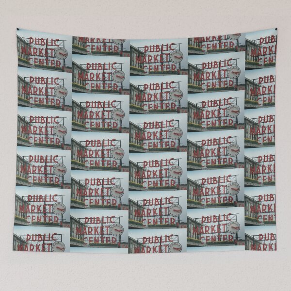 Item preview, Seattle Signs Staple (Public Market Center) designed and sold by Naturallyzen.