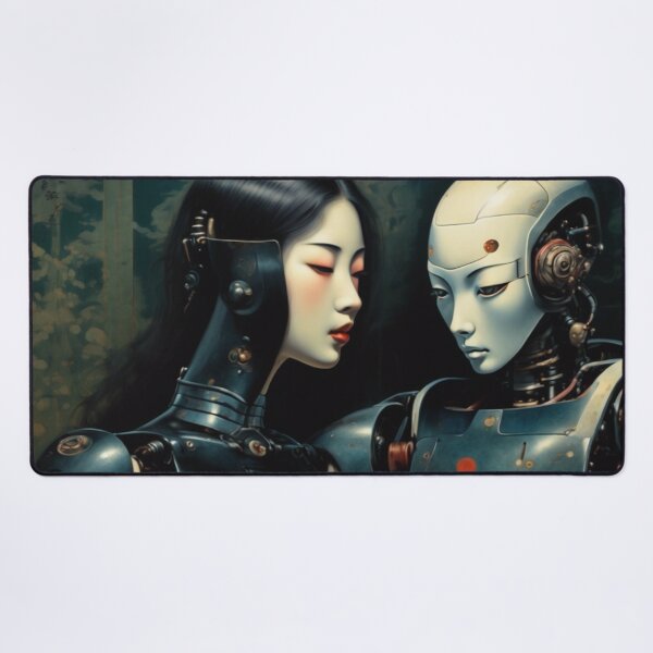 Item preview, Robot Shunga Imitation Japanese Erotica #81 designed and sold by NickWhittleArt.