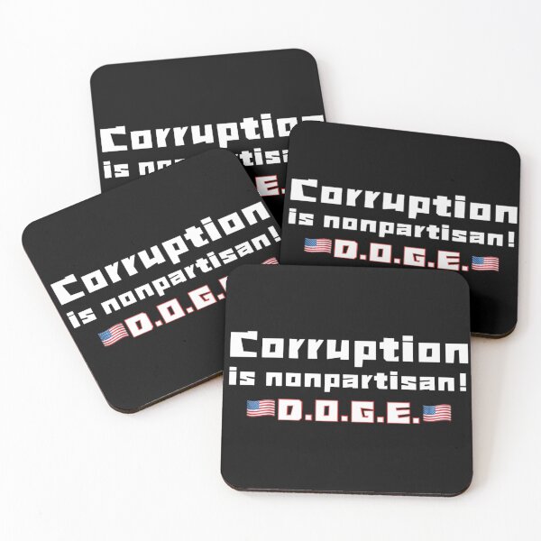 Item preview, Corruption is nonpartisan! designed and sold by Kid Wits Ink  "Wise enough to leave a lasting impression!".