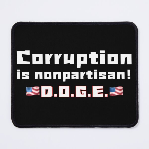 Item preview, Corruption is nonpartisan! designed and sold by Kid Wits Ink  "Wise enough to leave a lasting impression!".