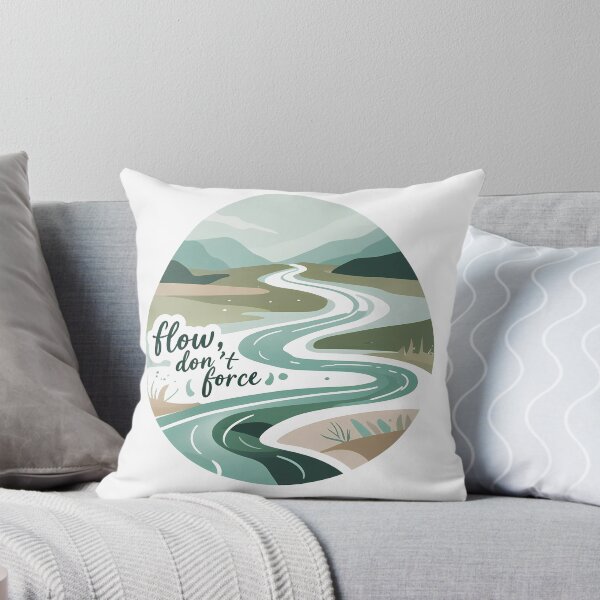 Item preview, Serene Flow: Flow, Don't Force designed and sold by zoughlal.