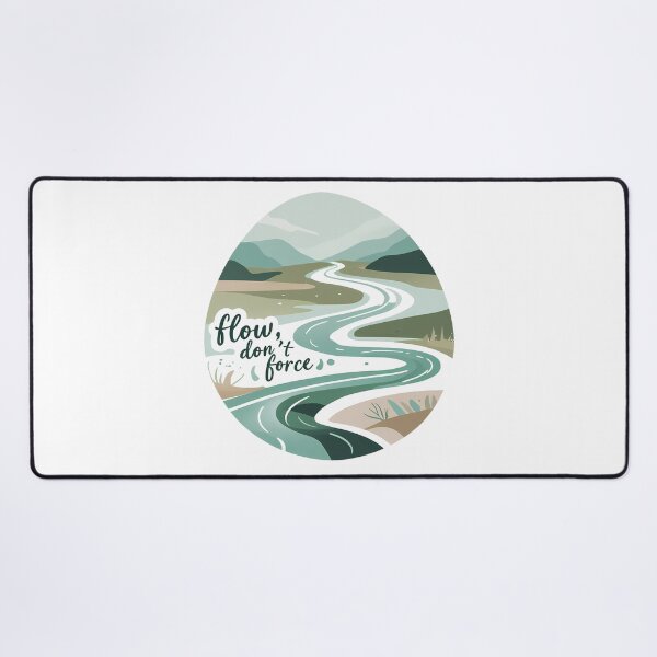 Item preview, Serene Flow: Flow, Don't Force designed and sold by zoughlal.