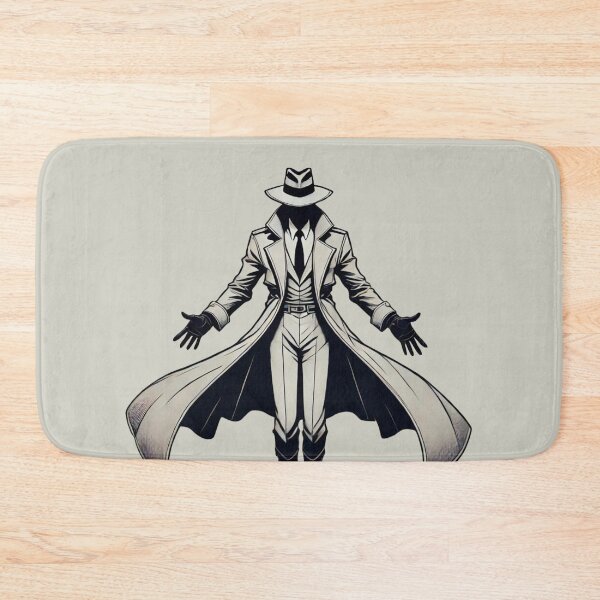 Item preview, The Floating Faceless Detective designed and sold by IskandarDesigns.
