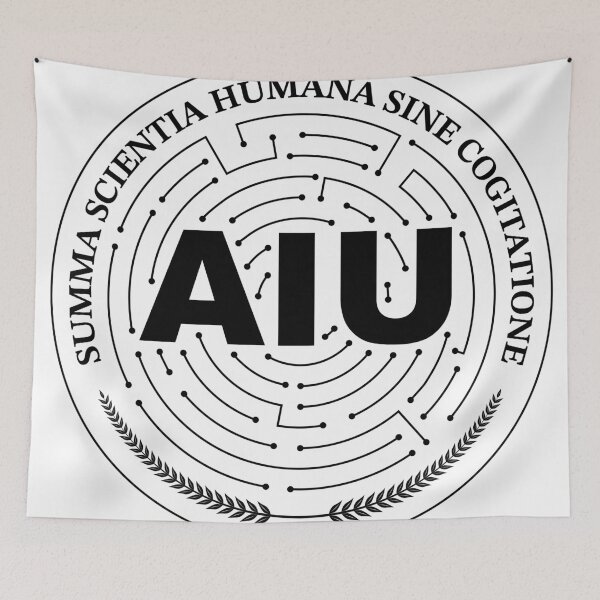 Item preview, AI University Seal designed and sold by VisionWind.