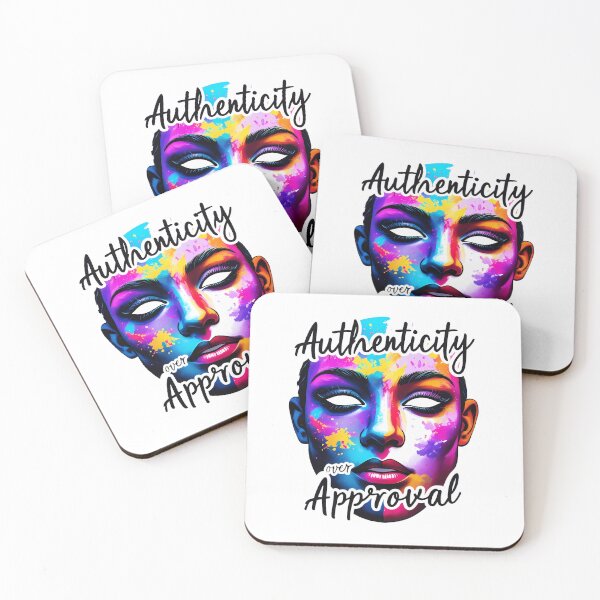 Item preview, Vivid Unmasked: Authenticity Over Approval designed and sold by zoughlal.