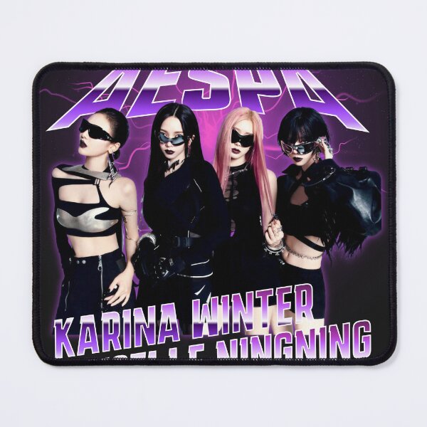 Item preview, Aespa kpop girl group designed and sold by Cheonsunnie.