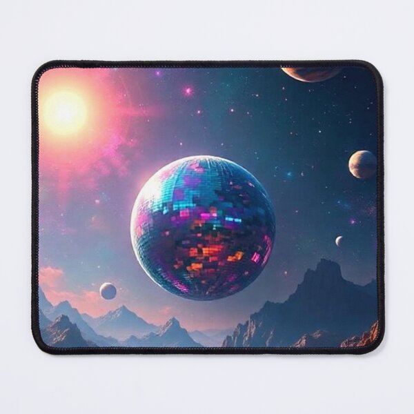 Item preview, Disco ball in space  designed and sold by Dogandesighn.