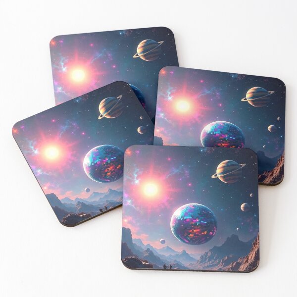 Item preview, Disco ball in space  designed and sold by Dogandesighn.
