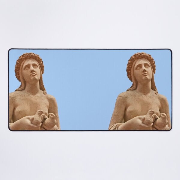 Item preview, Italian Statue of Lady with Doves Italy designed and sold by KazM.