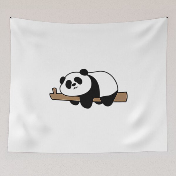 Item preview, Lazy Panda on a Tree Branch designed and sold by LUXORÉA.