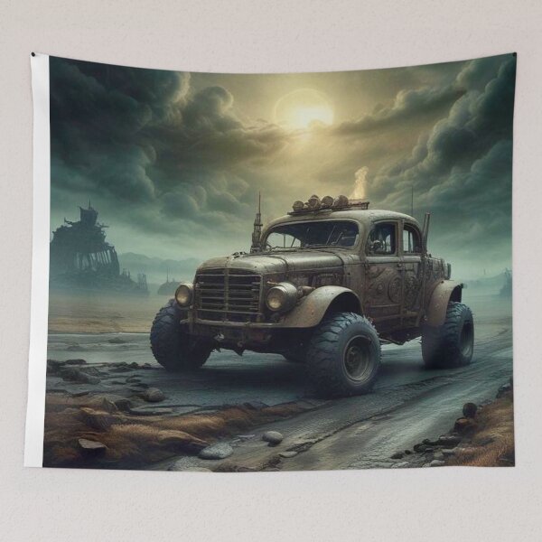 Item preview, Abandoned Roads - Sci Fi Fantasy Art concept designed and sold by Delerat7.