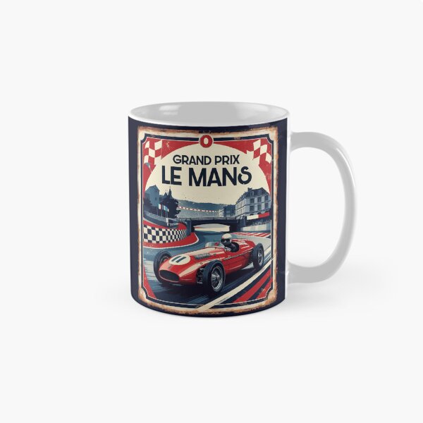 Item preview, Le Mans Grand Prix vintage retro poster designed and sold by ocusido.