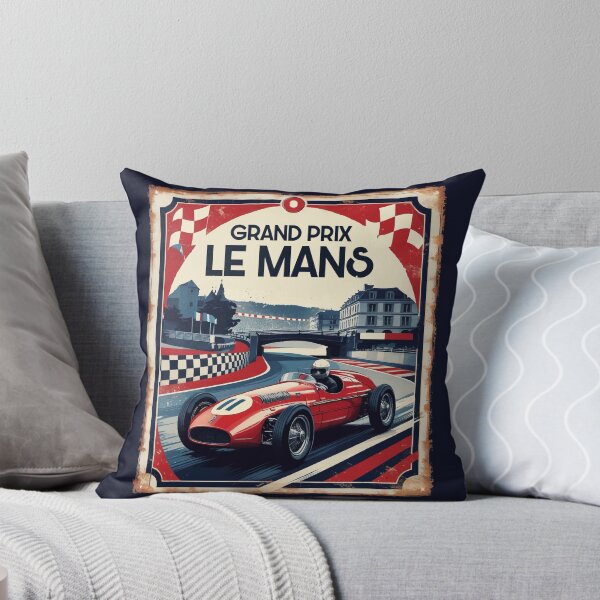 Item preview, Le Mans Grand Prix vintage retro poster designed and sold by ocusido.