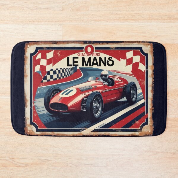 Item preview, Le Mans Grand Prix vintage retro poster designed and sold by ocusido.