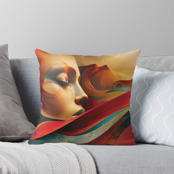 Item preview, Whispers of the Desert – Surreal Abstract Art with Flowing Colors designed and sold by delohill.