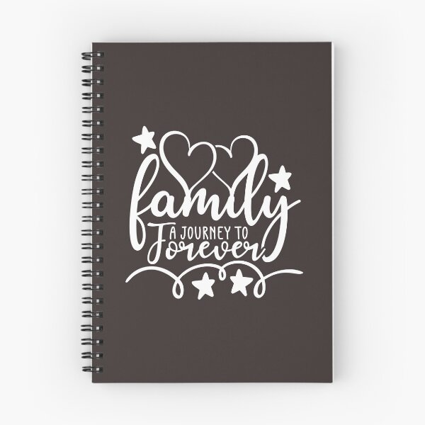 Item preview, “Family: A Journey to Forever – Inspirational Quote Design” designed and sold by Building60media.