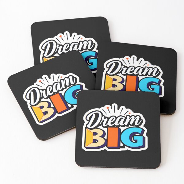 Item preview, "Dream Big, Achieve Bigger" designed and sold by PinnacleAtelier.