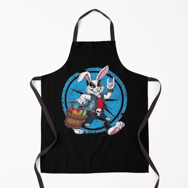 Item preview, Rock ‘n’ Roll Easter Bunny with Colorful Eggs designed and sold by love3617.