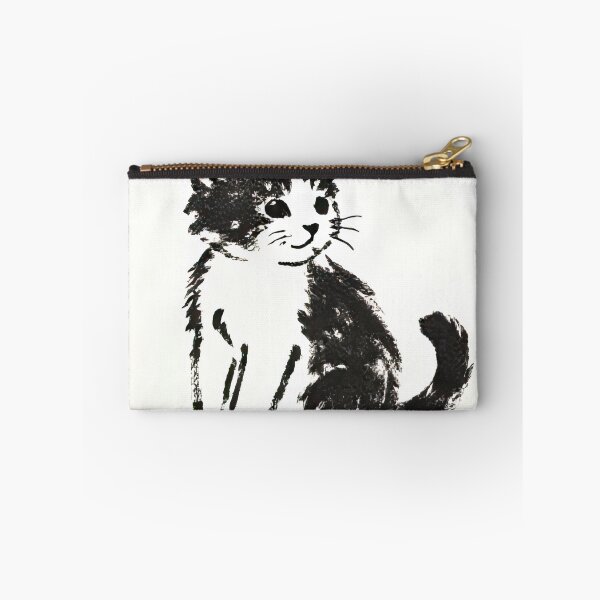 Aperçu de l'œuvre Dessin à l'encre d'un chaton mignon créée et vendue par SunkenCost.