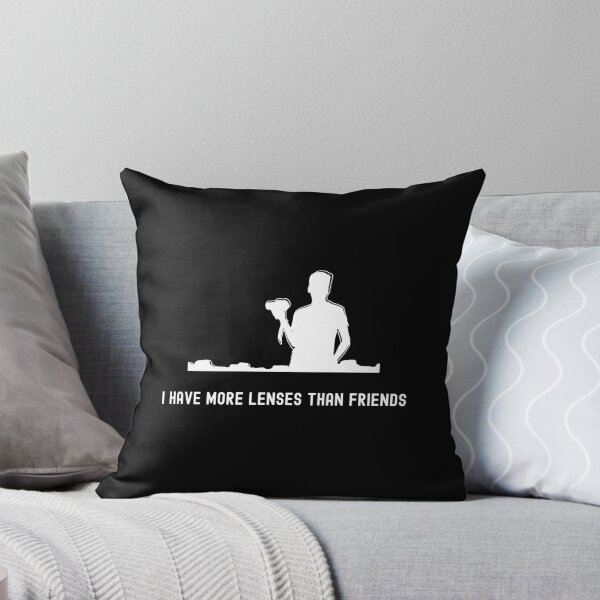 Item preview, I Have More Lenses Than Friends Funny T-shirt designed and sold by EvocatiVerse.