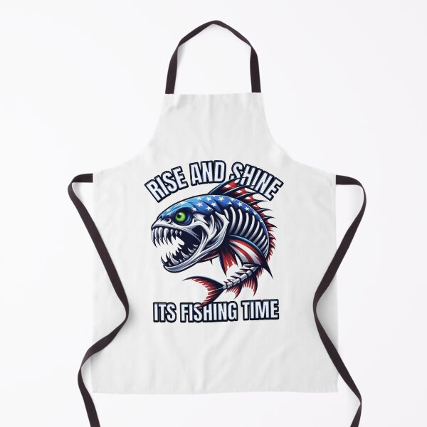 Item preview, Rise and Shine, It’s Fishing Time - Patriotic Angler Design designed and sold by WayoftheWater.