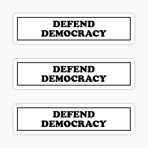 Artikel-Vorschau von Verteidige die Demokratie, designt und verkauft von Inspirationmotivation.