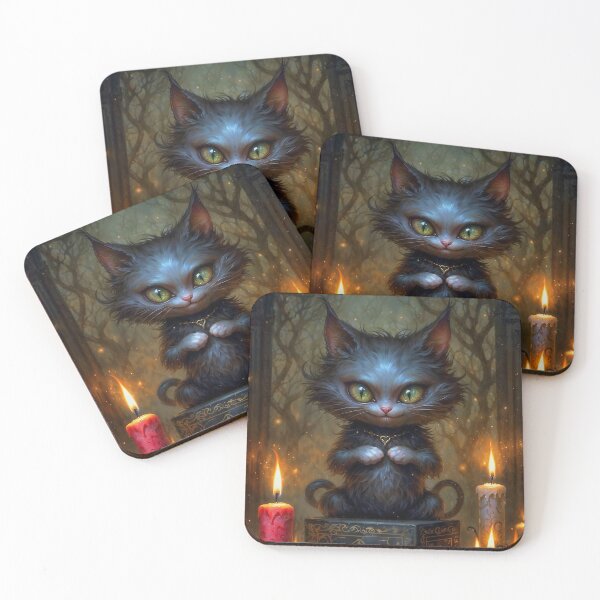Item preview, Witchcraft Cat designed and sold by AliceWhiteDF.