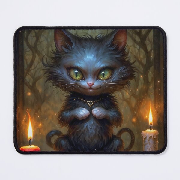 Item preview, Witchcraft Cat designed and sold by AliceWhiteDF.