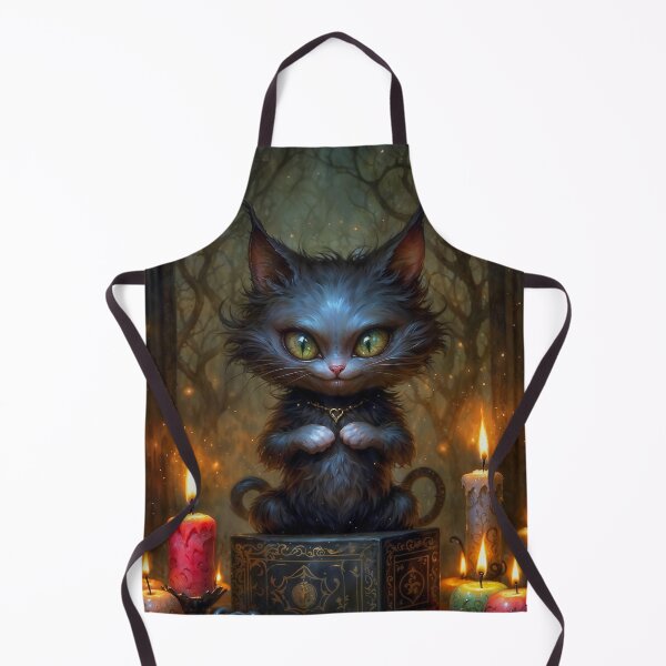Item preview, Witchcraft Cat designed and sold by AliceWhiteDF.