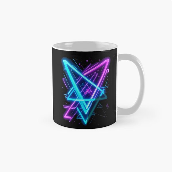 Item preview, Neon Lights & Geometric Patterns – Modern & Vibrant Design designed and sold by Kayanvaart.