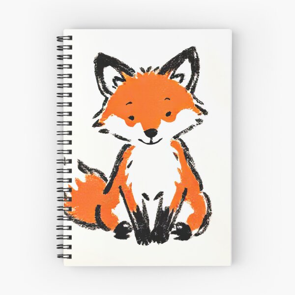 Item preview, Lindo dibujo artístico de zorro con tinta designed and sold by SunkenCost.