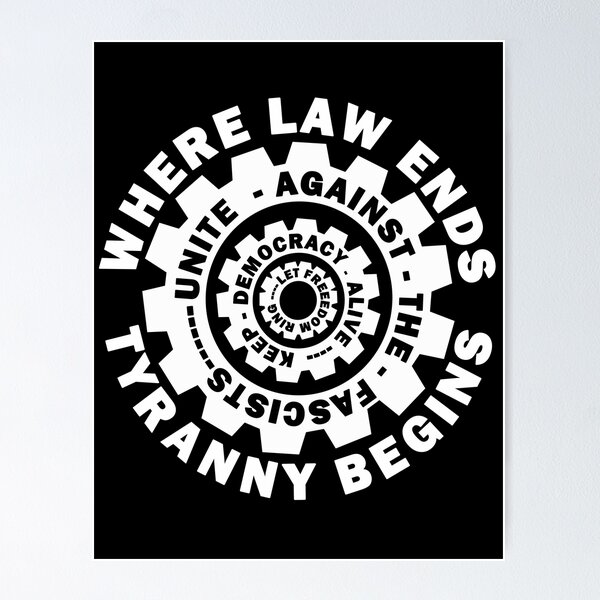 Item preview, Justice and Tyranny for dark colors designed and sold by DreamingBeetle.