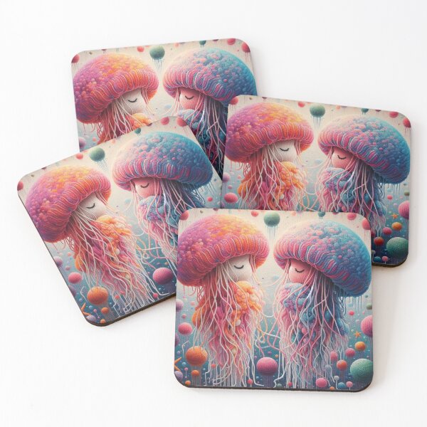 Item preview, Rainbow Jellyfish Duo designed and sold by TopSprint.
