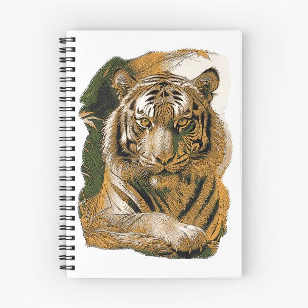 Item preview, Tiger lying under the vegetation… designed and sold by Designando.
