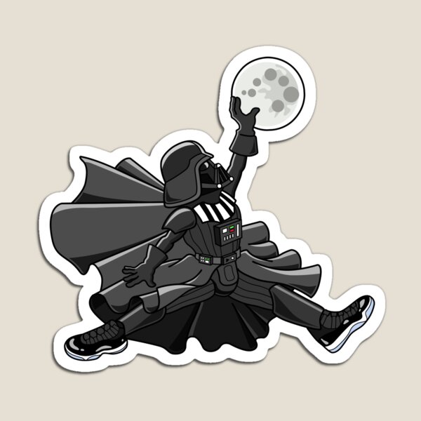 Vista previa del artículo con la obra «Darth Vader con Air Jordan», diseñado y vendido por Pop Tooner.