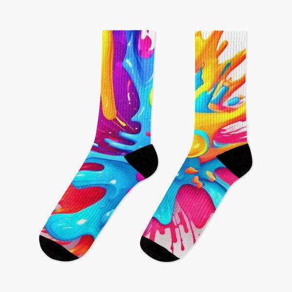 Artikelvorschau, Lebendige Neon-Farbspritzkunst entworfen und verkauft von Health And Fitness Posts e-Store.
