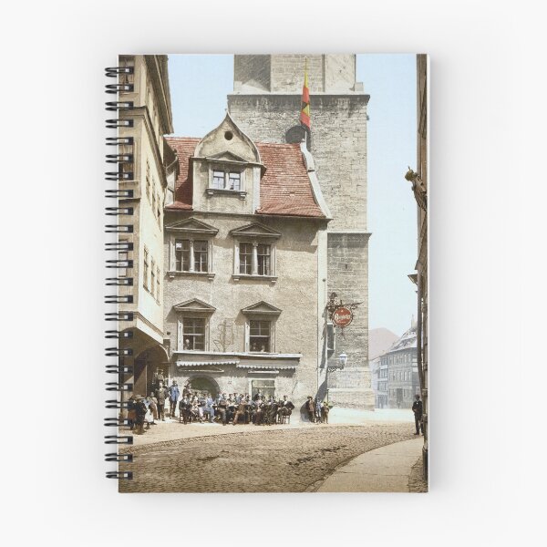 Item preview, Street in Jena designed and sold by 19th Century in Color.