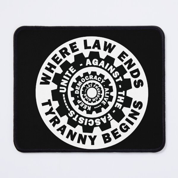 Item preview, Justice and Tyranny for light colors designed and sold by DreamingBeetle.