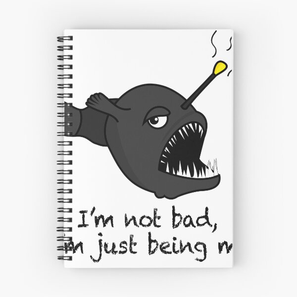 Item preview, Abyssal fish cartoon designed and sold by Aortega89.