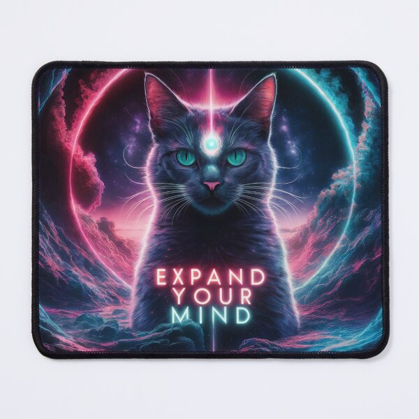 Item preview, Funny Psychedelic Cat Lover Meme Art designed and sold by The People’s Punchline.