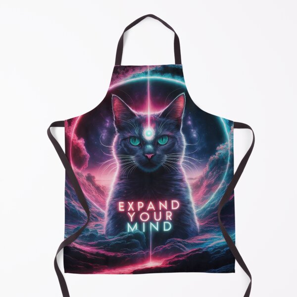 Item preview, Funny Psychedelic Cat Lover Meme Art designed and sold by The People’s Punchline.