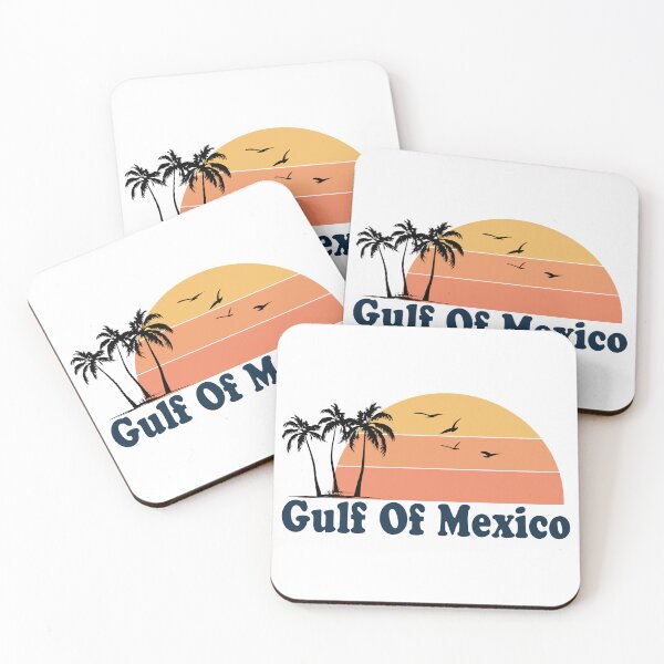 Item preview, Gulf Of Mexico Sunset Beach Waves Palm Retro Vintage designed and sold by House Sparrow.
