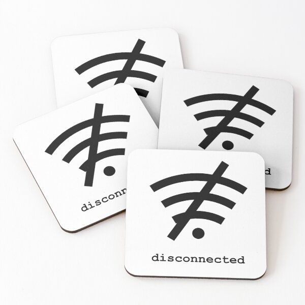 Item preview, No WiFi Disconnected Internet Icon designed and sold by annattodesign.