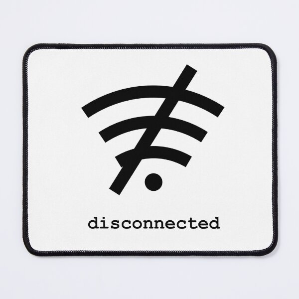 Item preview, No WiFi Disconnected Internet Icon designed and sold by annattodesign.