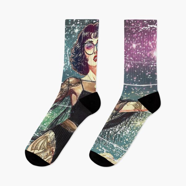 Item preview, Hooked on the Cosmic Groove designed and sold by Hen-C-Art.