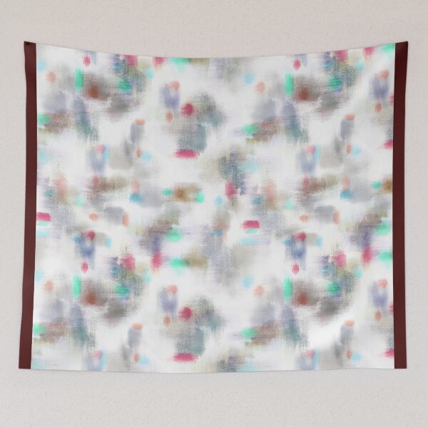 Item preview, artistic abstract blurry composition	  designed and sold by Alessandro Remo Mazzoni Remotextiles.
